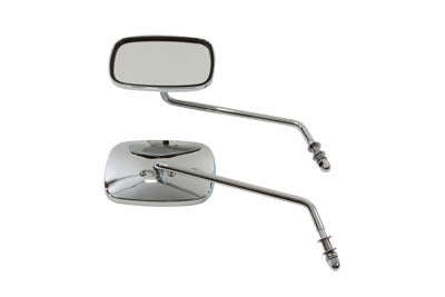 Replica Swivel Mirror Set with Long Stem Chrome 1965 / UP All models for left and right side application