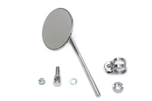 Load image into Gallery viewer, Replica Round Mirror with Round Stem Chrome 0 /  Custom application to clamp on to right or left side