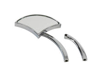 Load image into Gallery viewer, Axe Mirror with Billet Stem Chrome 1965 / UP All models for left or right side application