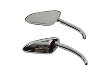 Load image into Gallery viewer, Racer Mirror Set with Round Stems Chrome 1965 / UP All models for left and right side application