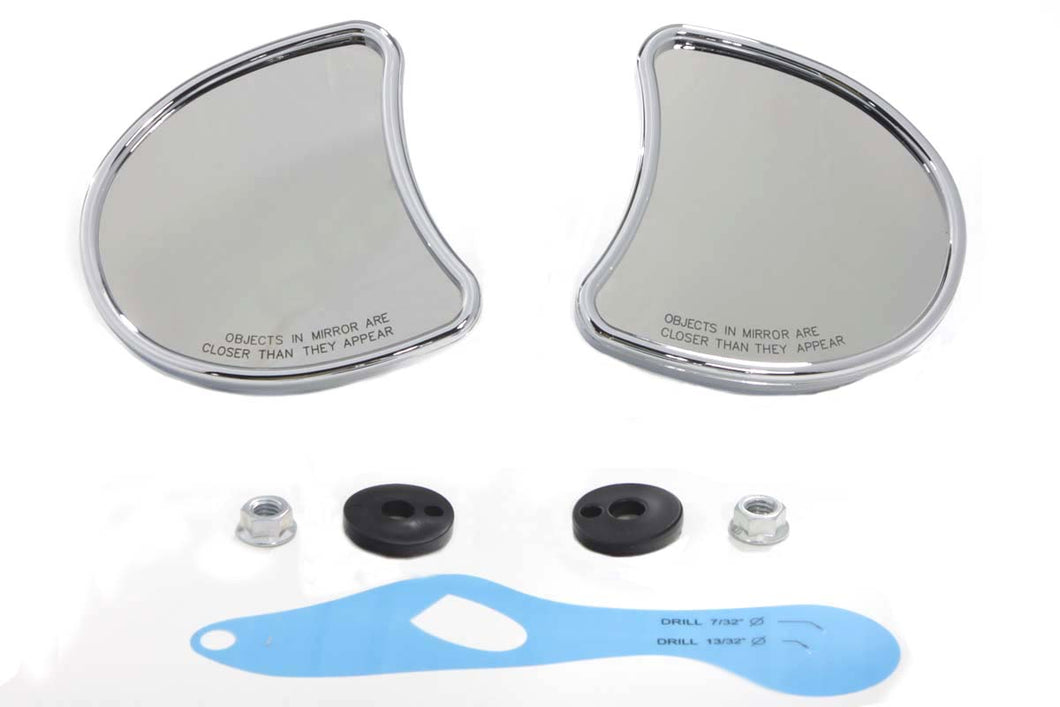 Fairing Mount Mirror Set 1996 / UP FLT 2012 / 2012 FLHXSE 1996 / 2013 FLHX 1996 / 2013 FLHT