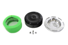 Load image into Gallery viewer, 7 Round Air Cleaner With Black Cover 1971 / 1984 FL 1985 / 1987 FL 1971 / 1984 FX 1985 / 1985 FX