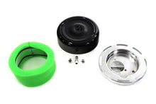 Load image into Gallery viewer, 7 Round Air Cleaner With Black Cover 1971 / 1984 FL 1985 / 1987 FL 1971 / 1984 FX 1985 / 1985 FX