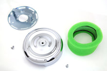 Load image into Gallery viewer, Wyatt Gatling 8 Round Air Cleaner Chrome 1988 / UP XL 1993 / UP FL 1993 / UP FX