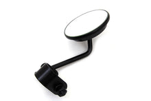 Load image into Gallery viewer, Black 3 Round Mini Mirror with Clamp on Stem 0 /  Custom application to clamp onto left or right side