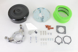 8 Air Cleaner Kit Black 2008 / UP FLH