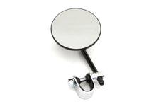 Load image into Gallery viewer, 4 Round Mirror with Clamp Black Steel 0 /  Custom application to clamp onto left or right side