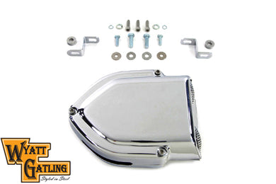 Wyatt Gatling V-Charger Air Cleaner Chrome 1984 / 1991 FLT 1984 / 1991 FXR 1984 / 1991 FXST 1986 / 1991 FLST