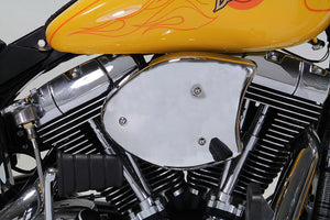 Chrome Wyatt Gatling Air Cleaner Assembly 1993 / 2007 FXST 1993 / 2007 FXD