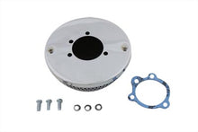 Load image into Gallery viewer, Wyatt Gatling Chrome Round Mesh Air Cleaner 1972 / 1984 FL 1972 / 1984 FX 1984 / 1989 FXST 1972 / 1987 XL 1982 / 1989 FXR 1982 / 1989 FXR 1979 / 1989 FLT 1979 / 1989 FLT