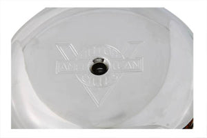 Round Air Cleaner with V-logo 1972 / 1984 FL 1972 / 1984 FX 1984 / 1989 FXST 1972 / 1987 XL 1982 / 1989 FXR 1982 / 1989 FXR 1979 / 1989 FLT 1979 / 1989 FLT
