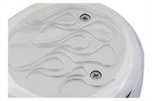 Load image into Gallery viewer, Tear Drop Air Cleaner with Flames Chrome 1990 / 2015 FXST 1990 / 2015 FLST 1990 / 2007 FLT 1990 / 1994 FXR 1991 / 2017 FXD 1988 / 2006 XL