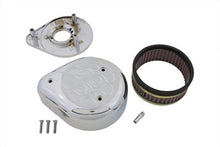 Load image into Gallery viewer, Chrome Flame Tear Drop Air Cleaner 1957 / 1987 XL 1972 / 1984 FL 1972 / 1984 FX 1984 / 1989 FXST 1986 / 1989 FLST 1982 / 1989 FXR 1982 / 1989 FXR 1979 / 1989 FLT 1979 / 1989 FLT