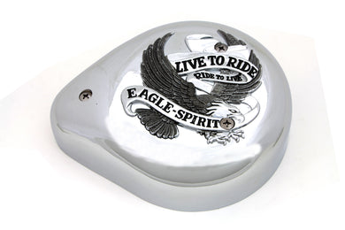 Eagle Spirit Chrome Tear Drop Air Cleaner 1957 / 1987 XL 1972 / 1984 FL 1972 / 1984 FX 1984 / 1989 FXST 1986 / 1989 FLST 1982 / 1989 FXR 1982 / 1989 FXR 1979 / 1989 FLT 1979 / 1989 FLT