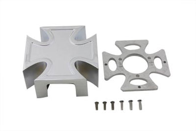 Chrome Maltese Air Cleaner Cover 0 /  Custom application for Super E carburetor