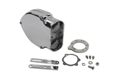 V-Charger Air Cleaner Kit Chrome 0 /  Replacement application for S&S E