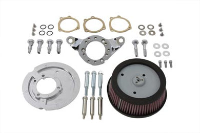 Velo EFI High Flow Air Cleaner Assembly 2002 / 2007 FXST 2002 / 2007 FLST 2002 / 2007 FXD