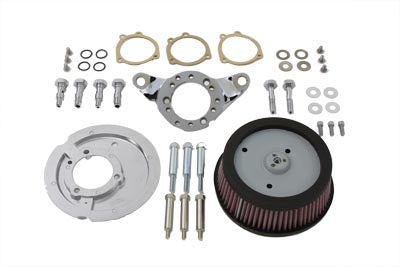 Velo EFI High Flow Air Cleaner Assembly 2002 / 2007 FXST 2002 / 2007 FLST 2002 / 2007 FXD