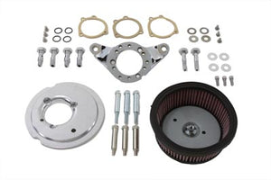 Velo EFI High Flow Air Cleaner Assembly 2002 / 2007 FXST 2002 / 2007 FLST 2002 / 2007 FXD