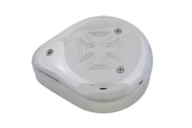 Tear Drop Air Cleaner Maltese Chrome 1990 / 2015 FXST 1990 / 2015 FLST 1990 / 2007 FLT 1990 / 1994 FXR 1991 / 2017 FXD 1988 / 2006 XL