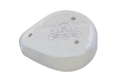 Tear Drop Air Cleaner Skull Chrome 1990 / 2015 FXST 1990 / 2015 FLST 1990 / 2007 FLT 1990 / 1994 FXR 1991 / 2017 FXD 1988 / 2006 XL