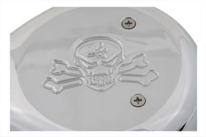 Tear Drop Air Cleaner Skull Chrome 1990 / 2015 FXST 1990 / 2015 FLST 1990 / 2007 FLT 1990 / 1994 FXR 1991 / 2017 FXD 1988 / 2006 XL