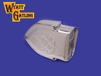 Wyatt Gatling Chrome Air Cleaner Kit 1990 / 2006 FXST 1990 / 2006 FLST 1990 / 1994 FXR 1990 / 2007 FLT 1991 / 2016 FXD 1988 / UP XL