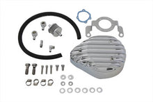 Load image into Gallery viewer, Tear Drop Air Cleaner Kit Finned Chrome 1999 / 2007 FXST 1999 / 2007 FLST 1999 / 2007 FLT 1999 / 2007 FXD