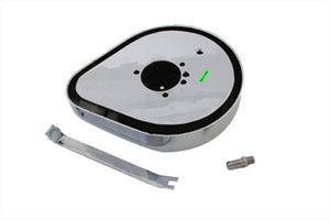 Tear Drop Air Cleaner Kit Chrome Flame 1957 / 1984 XL