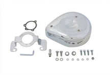 Load image into Gallery viewer, Tear Drop Air Cleaner Kit Smooth Chrome 1985 / 1987 XL