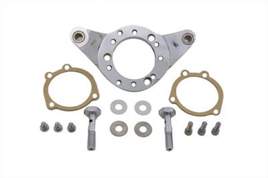 Air Cleaner Bracket Kit Chrome Billet 1999 / 2007 FLT with carburetor or EFI1999 / 2017 FXD with carburetor or EFI1999 / 2015 FXST with carburetor or EFI1999 / 2015 FLST with carburetor or EFI