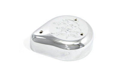 Air Cleaner Cover Flame Design 0 /  Custom application for S&S E carburetors