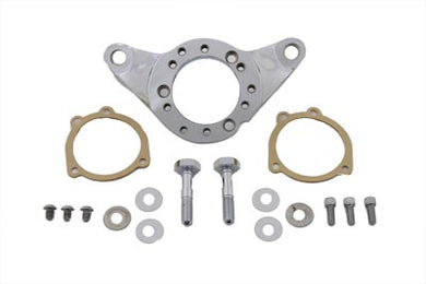 Air Cleaner Bracket Kit Chrome Billet 1999 / 2015 FLST with carburetor or EFI1999 / 2015 FXST with carburetor or EFI1993 / 2017 FXD with carburetor or EFI1993 / 2007 FLT with carburetor or EFI