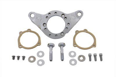 Air Cleaner Bracket Kit Chrome Billet 1999 / 2015 FLST with carburetor or EFI1999 / 2015 FXST with carburetor or EFI1993 / 2017 FXD with carburetor or EFI1993 / 2007 FLT with carburetor or EFI