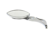 Load image into Gallery viewer, Druid Mirror Oval Style with Flame Billet Stem 1965 / UP All models for left side application