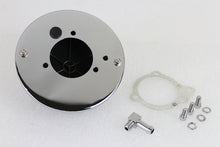 Load image into Gallery viewer, Wyatt Gatling Chrome Round Mesh Air Cleaner 0 /  Custom application for S&amp;S E Carburetor