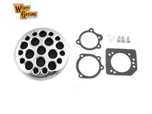 Load image into Gallery viewer, Wyatt Gatling Chrome Drilled Air Cleaner 1988 / 2006 XL 1990 / 2015 FXST 1990 / 2015 FLST 1990 / 2007 FLT 1991 / 2017 FXD 1990 / 1994 FXR