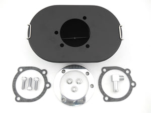 Wyatt Gatling Black Oval Mesh Air Cleaner 1990 / 2015 FXST 1990 / 2015 FLST 1990 / 2007 FLT 1990 / 1994 FXR 1991 / 2017 FXD 1988 / 2006 XL