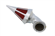 Load image into Gallery viewer, Panzer Air Cleaner Cone Spike Style with Slots 0 /  Custom application for S&amp;S E Carburetor0 /  Custom application for S&amp;S E Carburetor