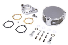 Load image into Gallery viewer, Chrome Wyatt Gatling Air Cleaner Assembly 1991 / UP XL with stock Keihin carburetors