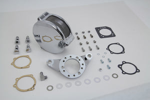 Chrome Wyatt Gatling Air Cleaner Assembly 1993 / 2007 FXST 1993 / 2007 FXD