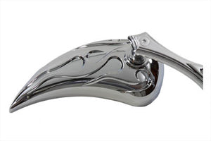 Chrome Billet Tear Drop Mirror Set 1965 / UP All models for left and right side application