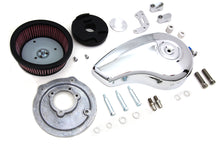 Load image into Gallery viewer, Wyatt Gatling Tear Drop Air Cleaner Kit Chrome 1991 / UP XL
