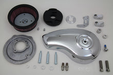 Load image into Gallery viewer, Wyatt Gatling Tear Drop Air Cleaner Kit Chrome 1991 / UP XL