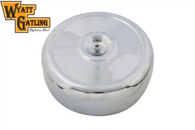 Wyatt Gatling Air Cleaner Assembly Chrome 8 1971 / 1984 FL 1971 / 1984 FX 1972 / 1987 XL 1984 / 1989 FXST 1979 / 1989 FLT 1979 / 1989 FLT