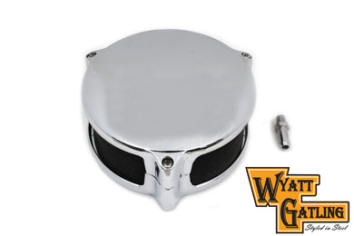 Wyatt Gatling Chrome Deco Air Cleaner Assembly 1971 / 1987 XL 1971 / 1990 FX