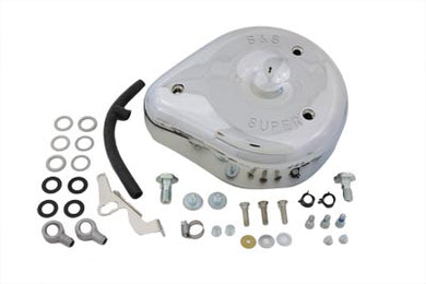 S&S Air Cleaner Assembly Chrome 1993 / 1999 FXST 1991 / 2003 XL 1993 / 1999 FLST 1993 / 1999 FLT 1993 / 1999 FXD