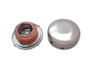 Smooth Chrome J-Slot Air Cleaner 1941 / 1948 UL 1941 / 1952 WL