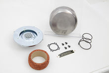 Load image into Gallery viewer, Smooth Raw J-Slot Air Cleaner 1941 / 1948 UL 1941 / 1952 WL