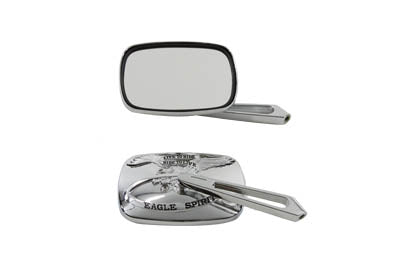 Chrome Eagle Spirit Mirror Set 1965 / UP All models for left and right side application